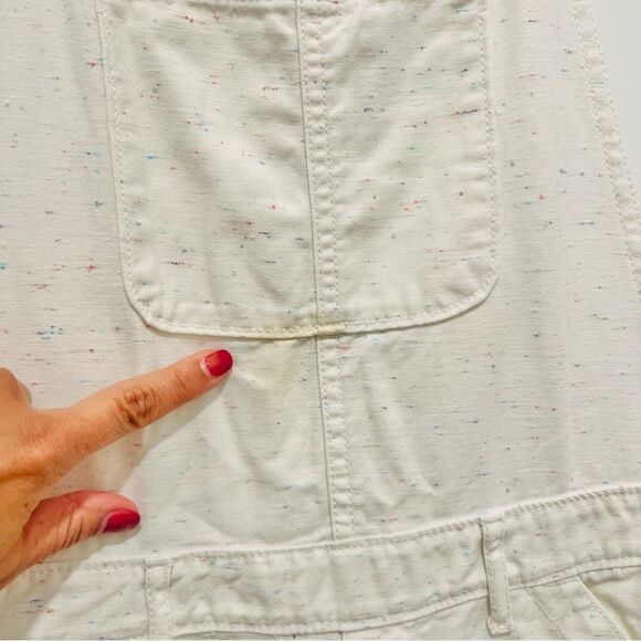 Gap Kids Girls' Shortall White Confetti Size XXL Regular - Picture 4 of 14